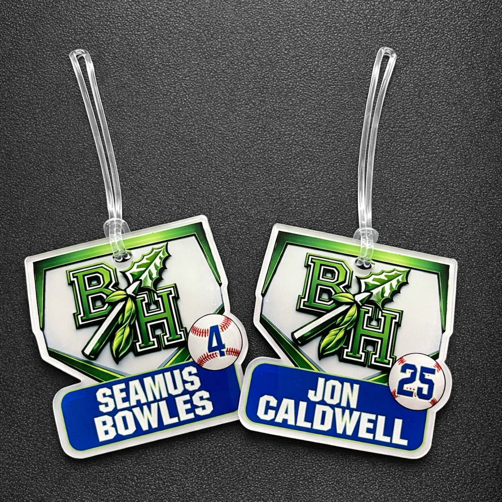 Custom Acrylic Bag Tags