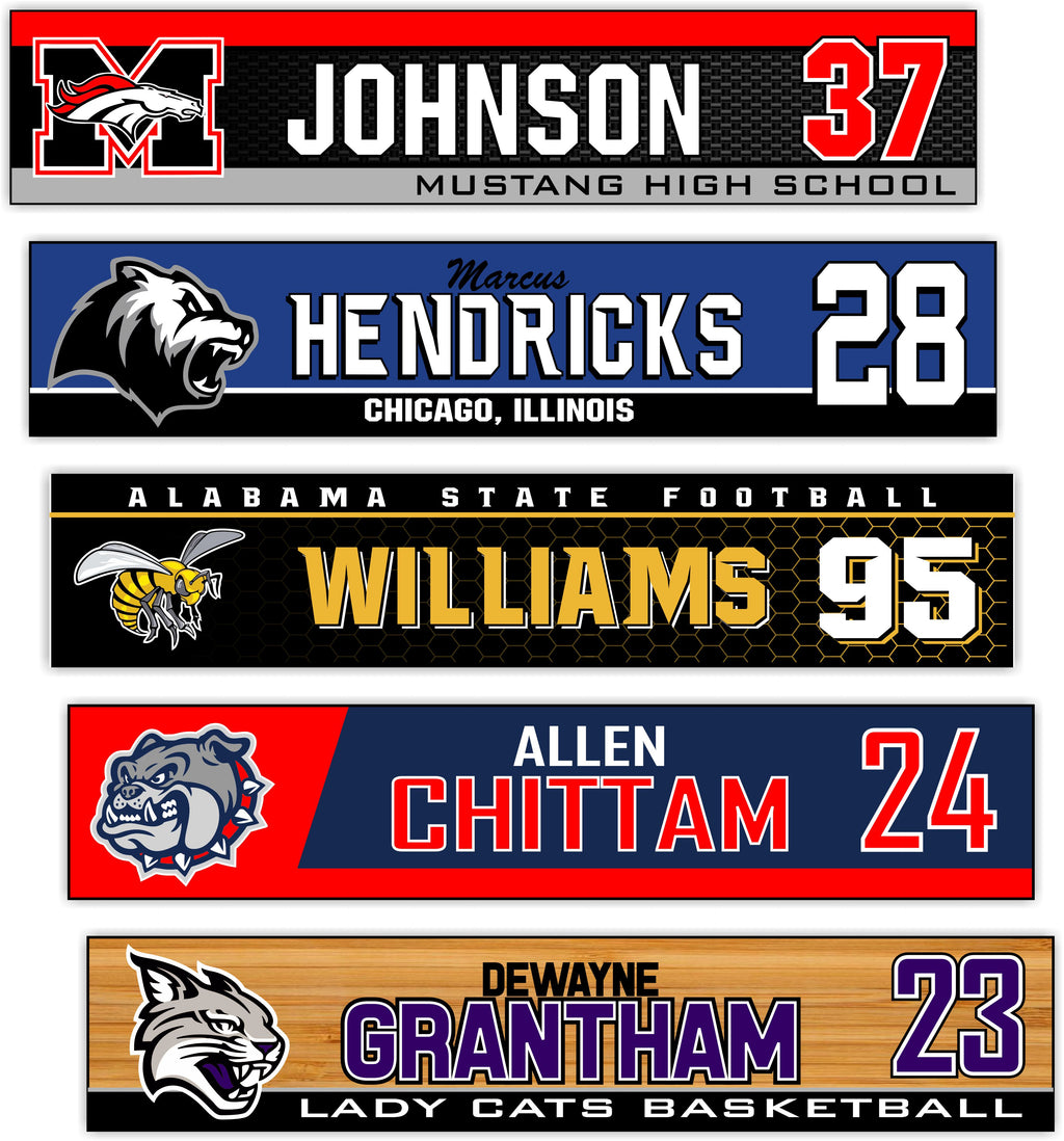 2" Magnetic Metal Nameplates