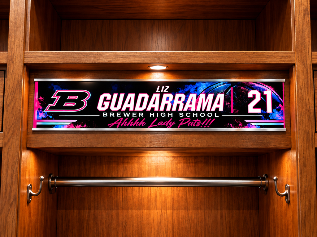 2" Metal Bracket Style Nameplates