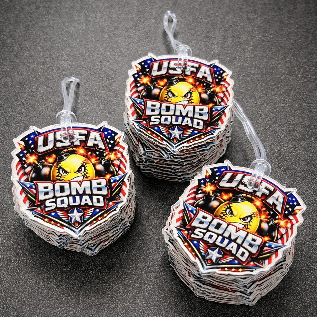 Custom Acrylic Bag Tags