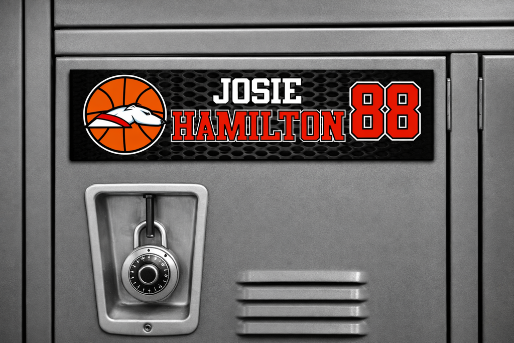 2" Magnetic Metal Nameplates