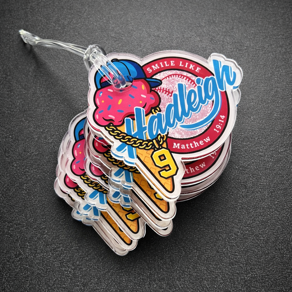 custom bag tags drip