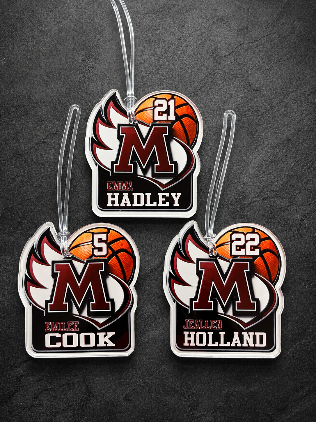 Custom Acrylic Bag Tags
