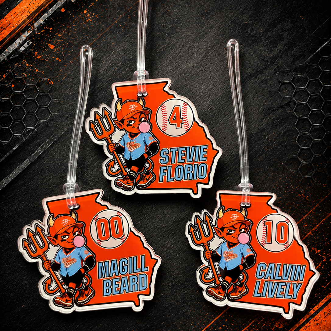Custom Acrylic Bag Tags