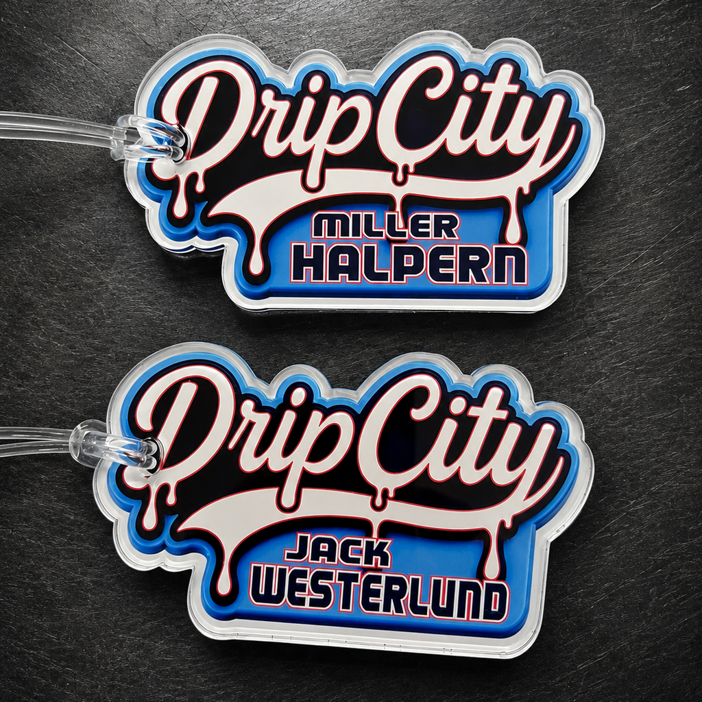 Custom Acrylic Bag Tags