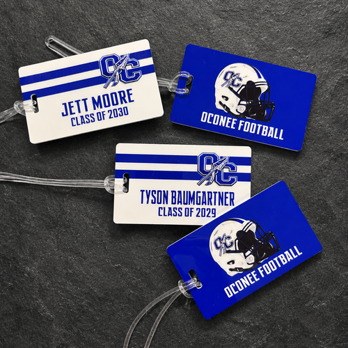 2.5" x 4.25" Small Rectangle Tags