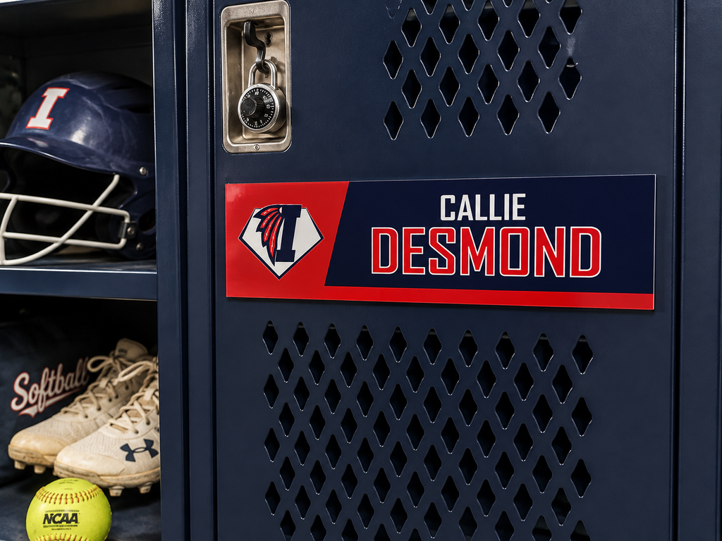 2" Magnetic Metal Nameplates