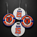 4" Round thick PVC Bag Tags