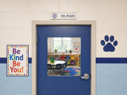 2" Metal Bracket Style Nameplates