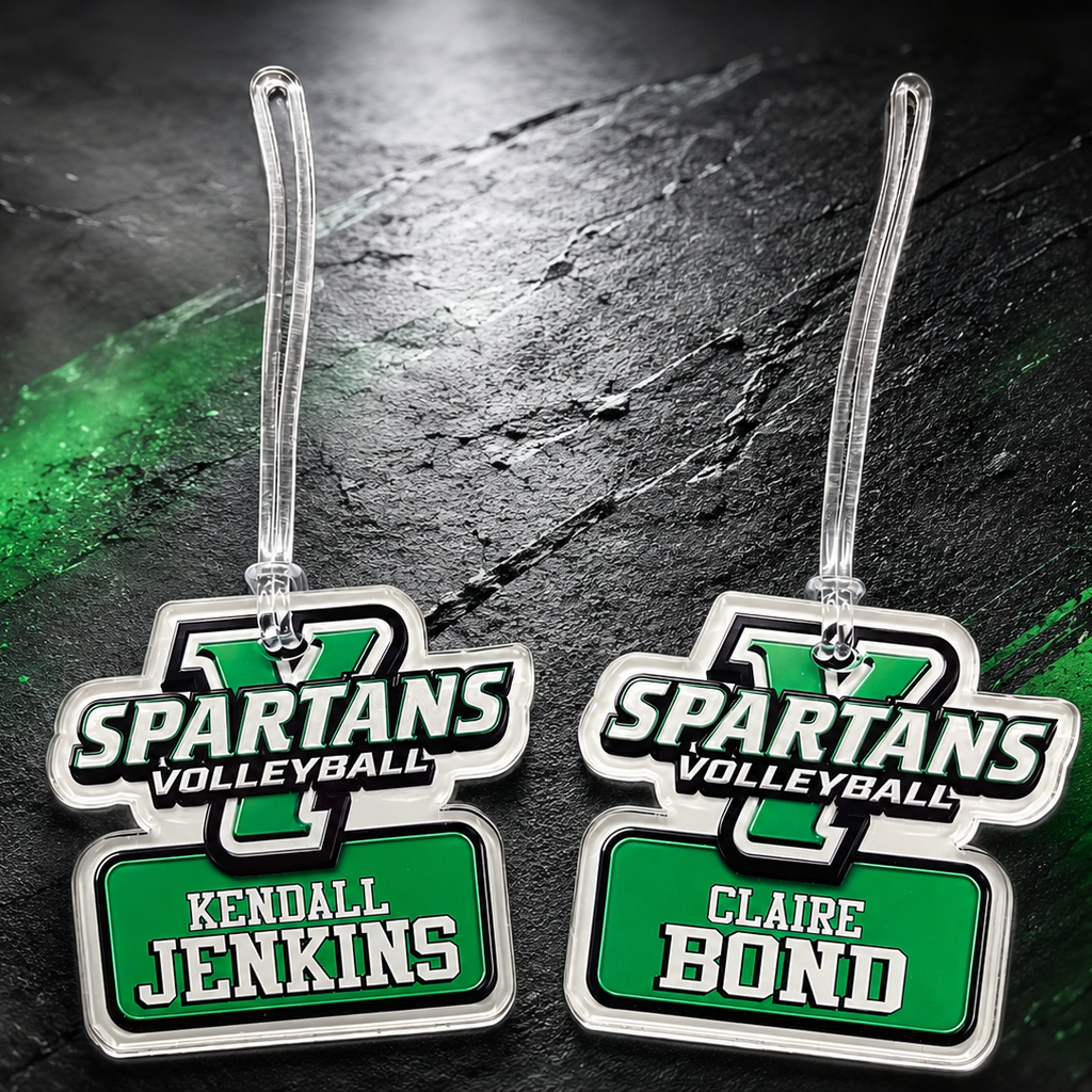 Custom Acrylic Bag Tags