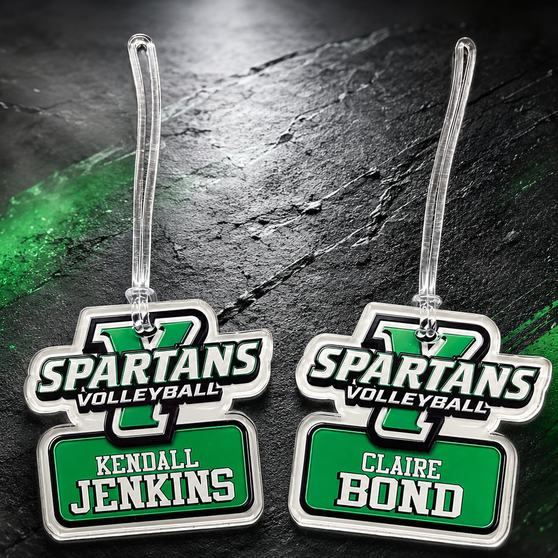 Custom Acrylic Bag Tags